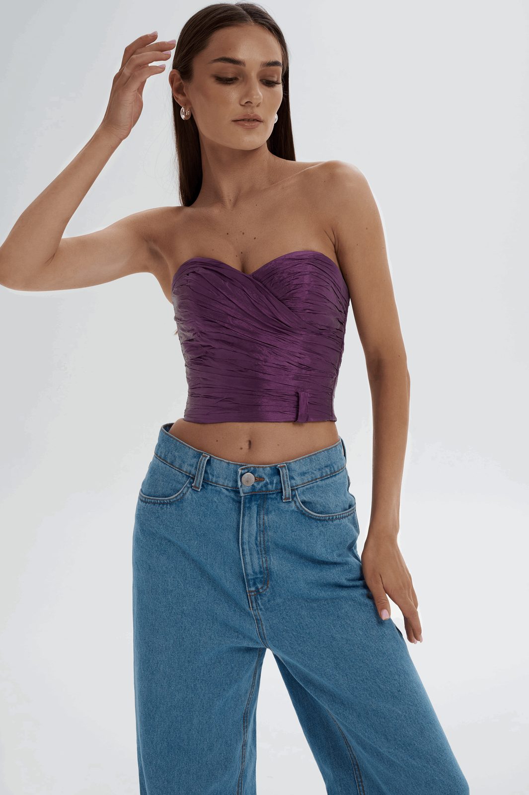 Taffeta corset